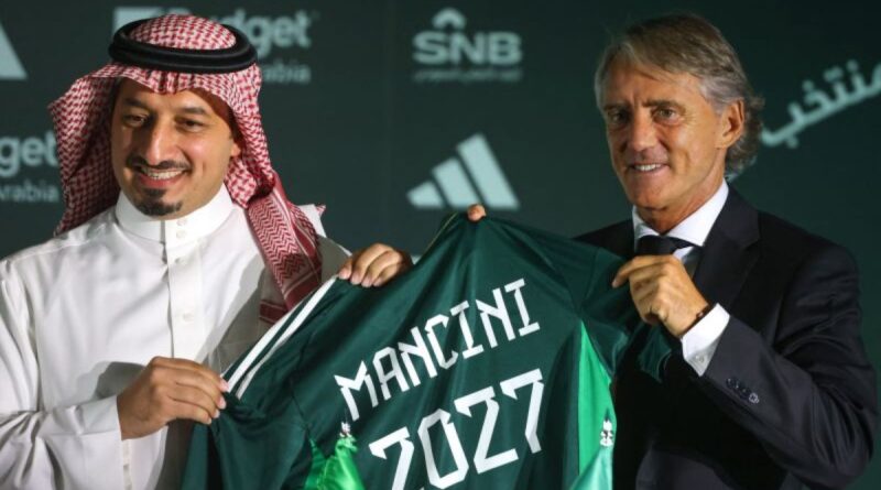 Mancini incar Piala Asia sebagai pelatih baru timnas Arab Saudi