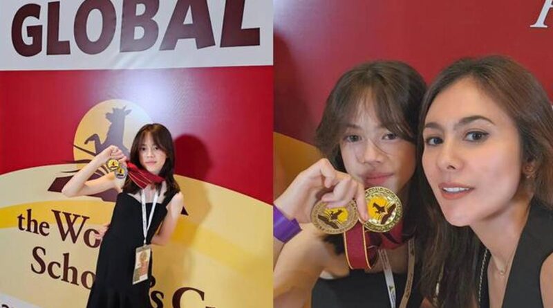 7 Potret London Abigail, Putri Wulan Guritno Peraih Medali Emas World Scholar's Cup