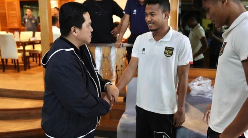 Erick Thohir berterima kasih kepada klub-klub yang lepas pemain timnas