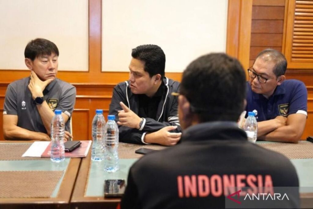 Erick Thohir: Saya bangga dengan perjuangan keras pemain