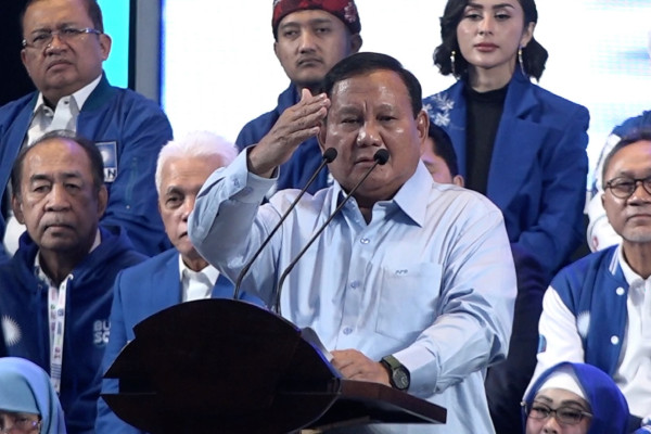 Prabowo mengumumkan koalisi pendukungnya bernama Koalisi Indonesia Maju