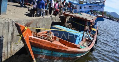 Dua kapal dan 29 nelayan asal Aceh tertangkap angkatan laut Thailand