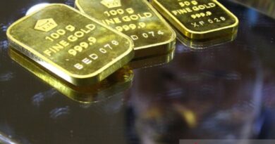 Harga emas Antam Senin Rp1,065 juta per gram