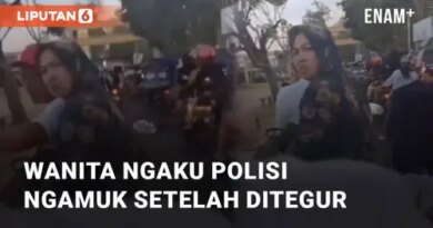 VIDEO: Detik-detik Wanita Ngaku Polisi Ngamuk Setelah Ditegur Karena Serobot Antrian