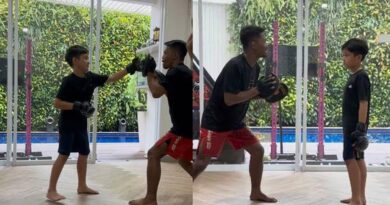 7 Momen Rafathar Latihan Bela Diri Bersama Juara MMA Usai Ditinju Teman Sekolahnya