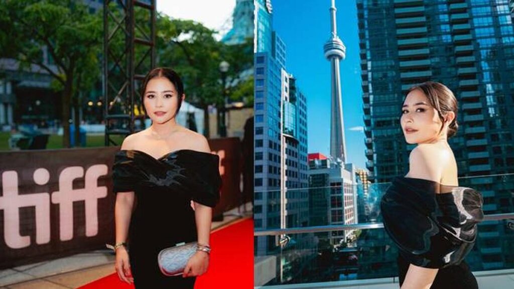 Tampil menawan, berikut 7 potret Prilly Latuconsina di TIFF 2023 di Kanada