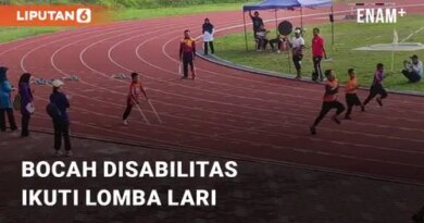 VIDEO: Salut, Bocah Disabilitas 11 Tahun Ikuti Lomba Lari di Malaysia!