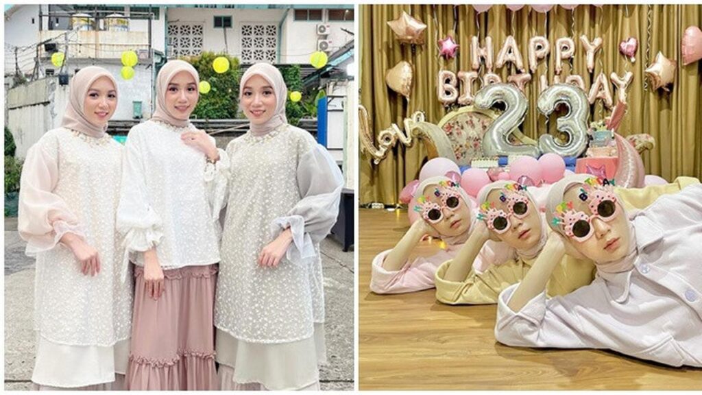 6 Potret Terbaru Si Kembar Purwa, Sempat Dikira Pakai Efek Karena Mirip Sekali