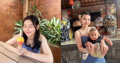 Tanpa Marshel Widianto, berikut 7 potret eks Babymoon Cesen JKT48 ke Bali