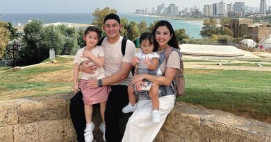 Potret Samuel Zylgwyn dan Franda Membawa Kedua Anaknya Tur Religi ke Israel