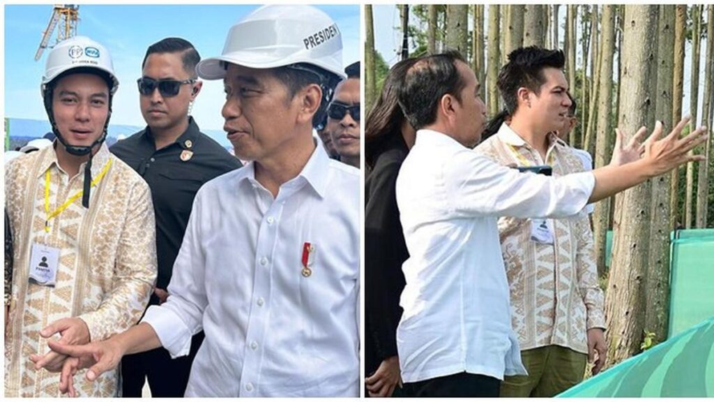 7 Potret Baim Wong Kunjungi IKN Bareng Presiden Jokowi, Ingin Berinvestasi