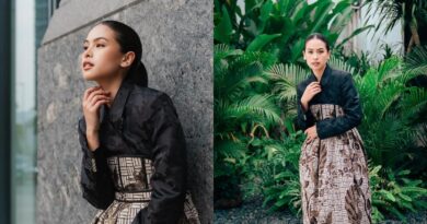 7 Potret Maudy Ayunda Mengenakan Hanbok Batik, Menjadi Juri ASEAN Business Awards