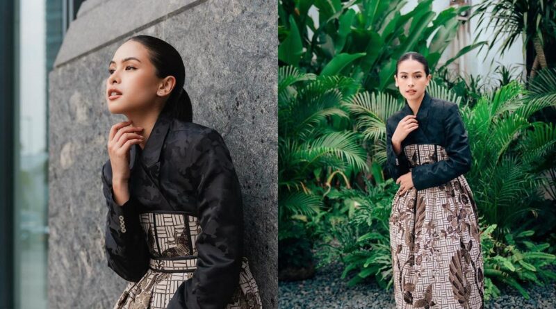 7 Potret Maudy Ayunda Mengenakan Hanbok Batik, Menjadi Juri ASEAN Business Awards