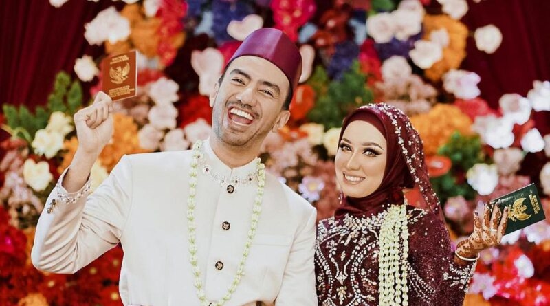 2 Tahun Menjanda, Ini 6 Potret Pernikahan Reza Zakarya D'Academy dan Amira Karaman