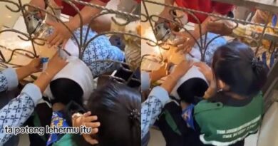 Viral momen malang kepala siswa tersangkut pagar sekolah, akan dikenang seumur hidup