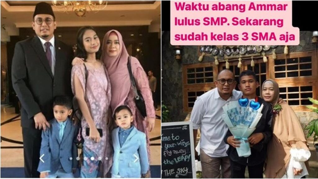 6 Potret Andre Rosiade Bersama Azizah Salsha dan Adik-Adiknya, Kompak Sejak Kecil