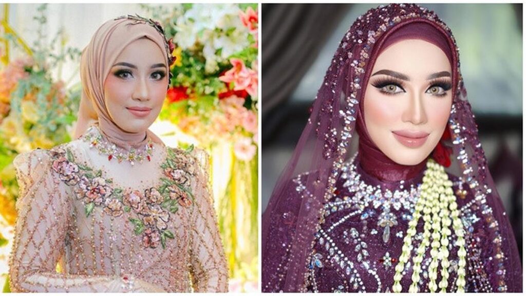6 Detail Makeup Potret Istri Reza Zakarya Amira Karaman dari Lamaran hingga Pernikahan