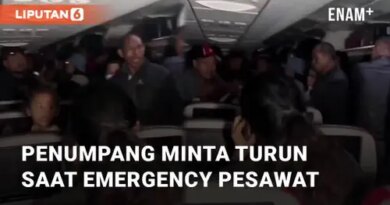 VIDEO: Panik! Penumpang Emosi Minta Turun Setelah Lampu dan AC Pesawat Mati