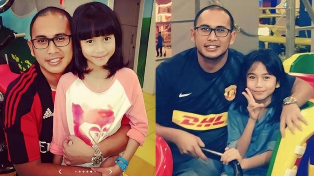 6 Foto Jadul Azizah Salsha Kecil Bareng Ayahnya, Andre Rosiade Muda Curi Perhatian