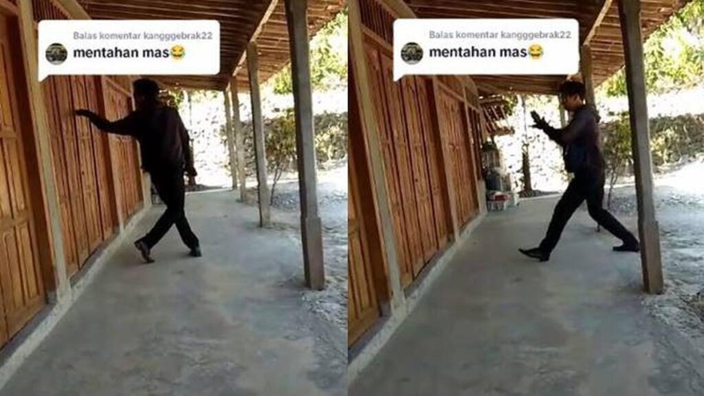 Pakai Jurus, Cara Kocak Pegawai Koperasi Mengetuk Rumah Pelanggan Ini Viral