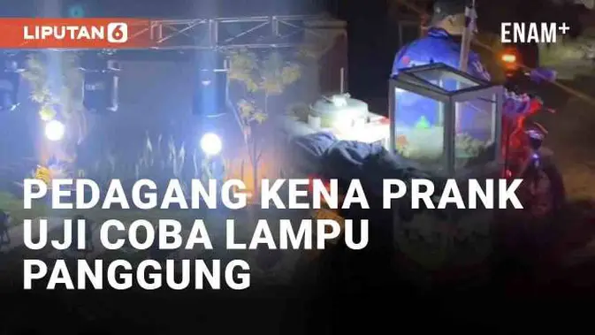 VIDEO: Viral Vendor Tertipu Uji Coba Lampu Panggung, Dikira Konser