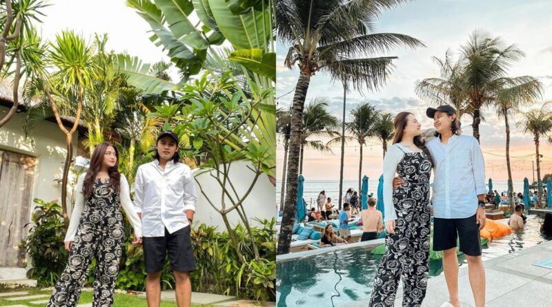 7 Potret Nathalie Holscher dan Ilham Yogi Berlibur di Bali, Ngaku Nyaman