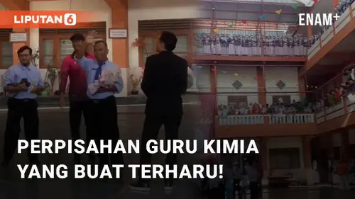 VIDEO: Momen Perpisahan Guru Kimia SMA Muhammadiyah 1 Karanganyar Yang Buat Terharu!