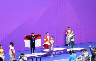 Edgar Xavier meraih medali perak cabang wushu Asian Games 2022