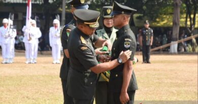 Pangdam Jaya lantik 69 prajurit Tamtama TNI AD 