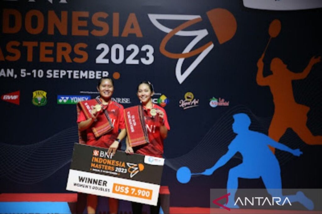 Lanny/Ribka berjaya sabet juara ganda putri Indonesia Masters 2023