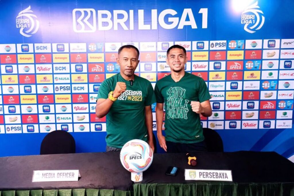 Persebaya bertekad naik ke papan atas klasemen