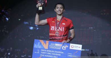 Kalahkan Kenta Nishimoto, Jonatan Christie juara Hong Kong Open 2023
