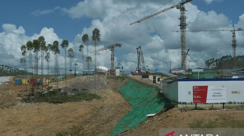 Pemerintah kebut pembangunan Kawasan Inti Pusat Pemerintahan IKN.