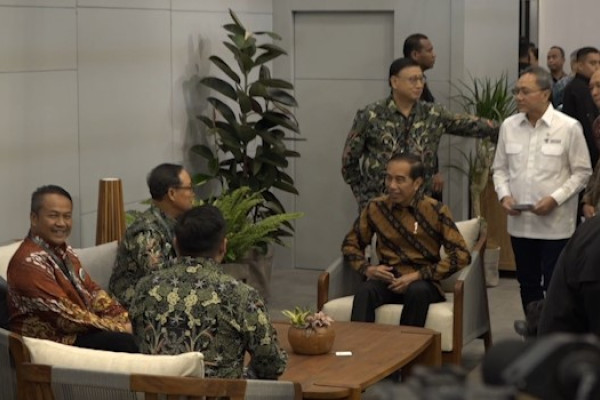 Nostalgia ke pameran mebel, Jokowi: Terasa pulang kampung