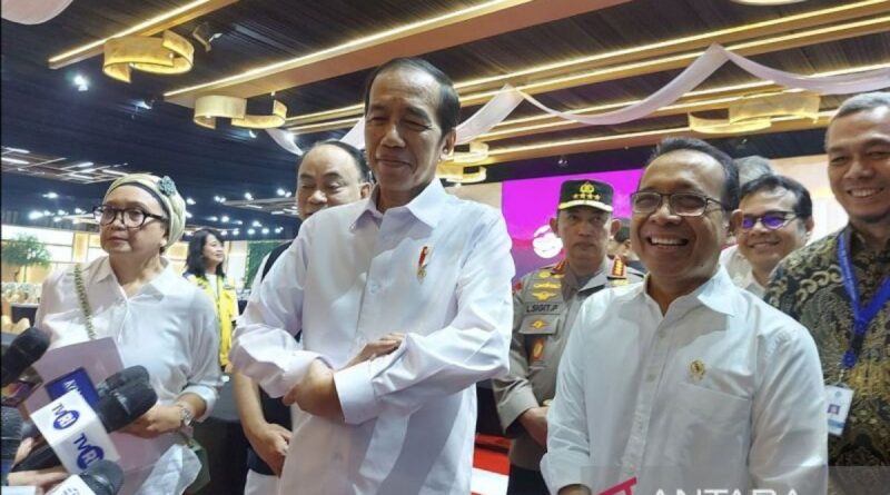 Jokowi tak bahas duet Anies-Cak Imin saat bertemu Surya Paloh