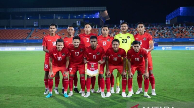 Indonesia pukul Kirgistan 2-0 pada laga pembukaan Grup F Asian Games