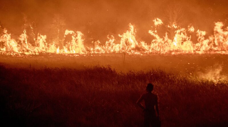 Titik api di Sumatera Selatan