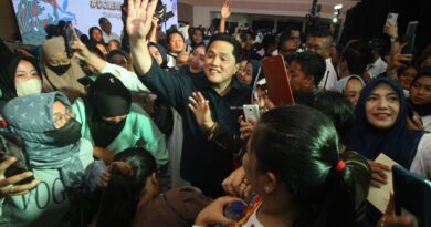 Kunjungan Menteri BUMN di Surabaya