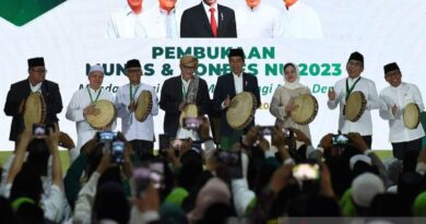 Presiden Jokowi membuka Munas-Konbes NU 2023
