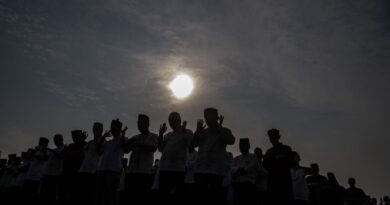 Shalat minta hujan di Palembang