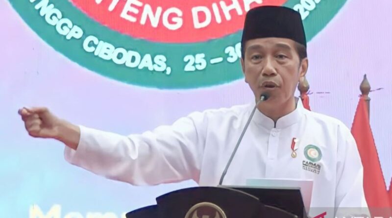 Jokowi: Kehidupan Nabi Muhammad SAW suri teladan bagi umat