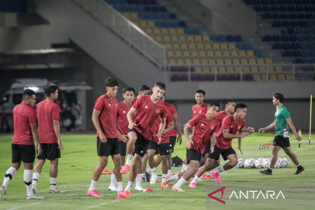 Latihan Timnas Indonesia U-23 - ANTARA News