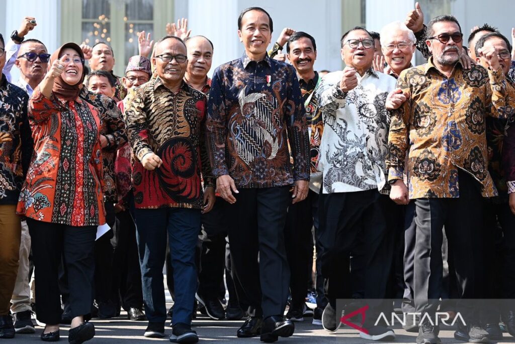 Presiden Jokowi buka Kongres PWI