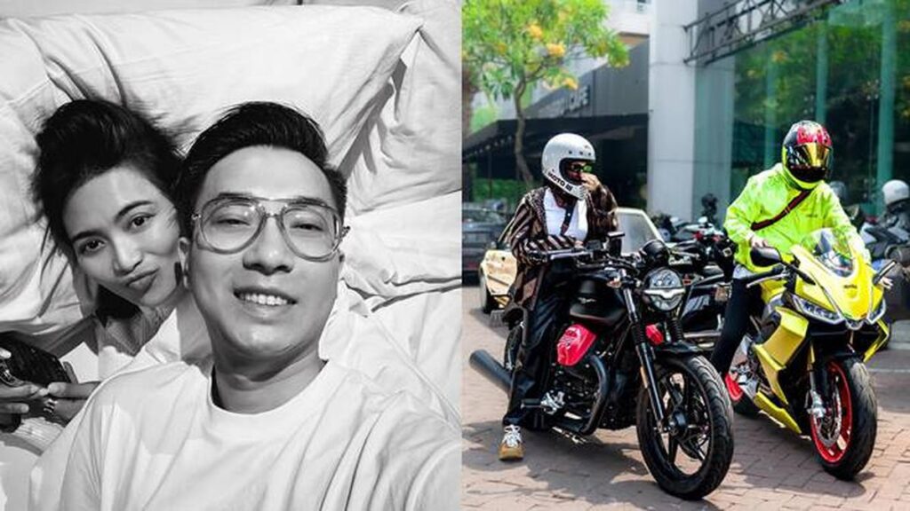 7 Momen Kompak Wika Salim dan Kekasih, Naik Motor dan Jalan-jalan Bareng