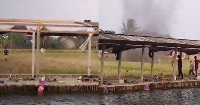 Viral Puting Beliung Menerjang Pemancingan di Ambarawa, Malah Jadi Tontonan
