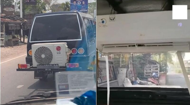 Sempat viral, mobil dipasang AC rumah, berikut 6 foto penampakan dalamnya