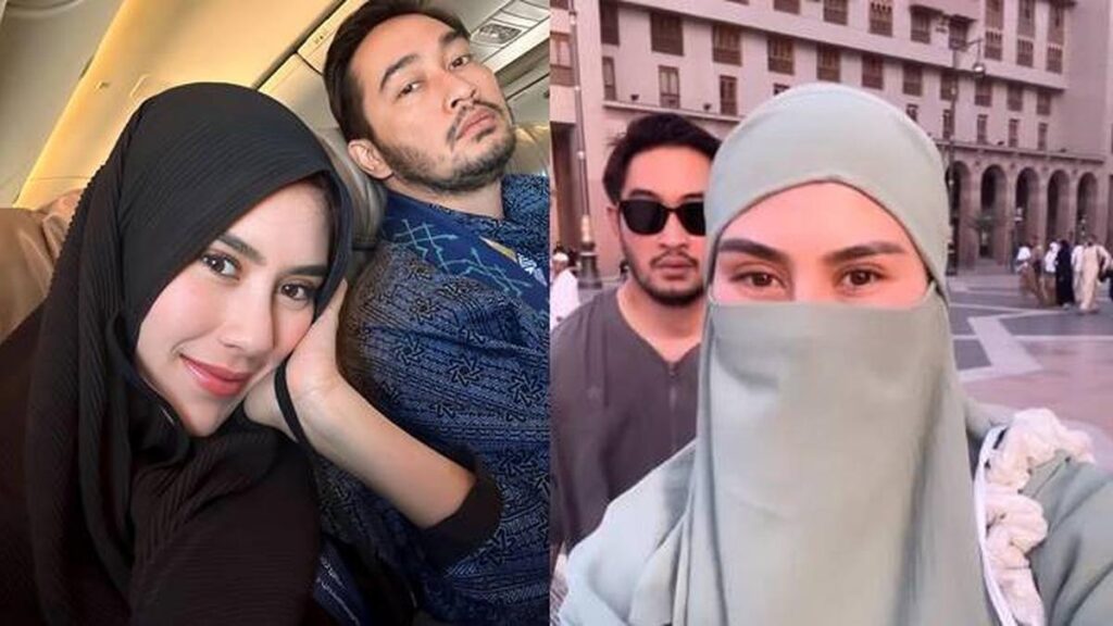 7 Potret Syahnaz Sadiqah Umrah Bareng Jeje, Tampil Berjilbab Tuai Sorotan