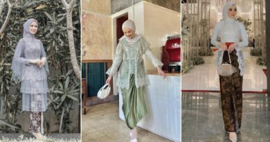 10 Kebaya Hijab Brokat Modern, Pilihan Fashion Syariah dan Elegan