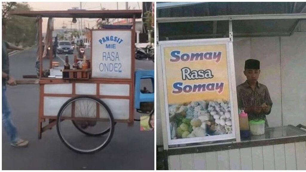 6 artikel tentang rasa makanan di gerobak penjualan ini membuat dahi Anda berkerut