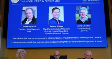 Nobel Fisika dimenangi oleh tiga ilmuwan dengan eksperimen cahaya